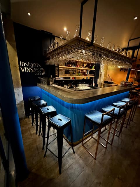 Salon privatisable Instants Vins Batignolles Paris 17